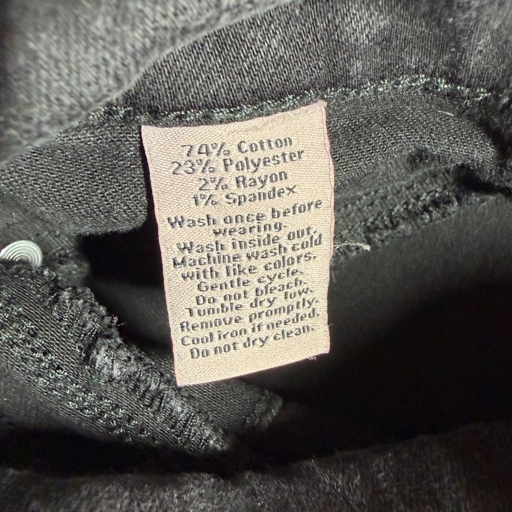 Juicy Couture Black Skinny Jeans Size 12 Stretch Denim Mid Rise Charcoal Wash - Picture 7 of 9